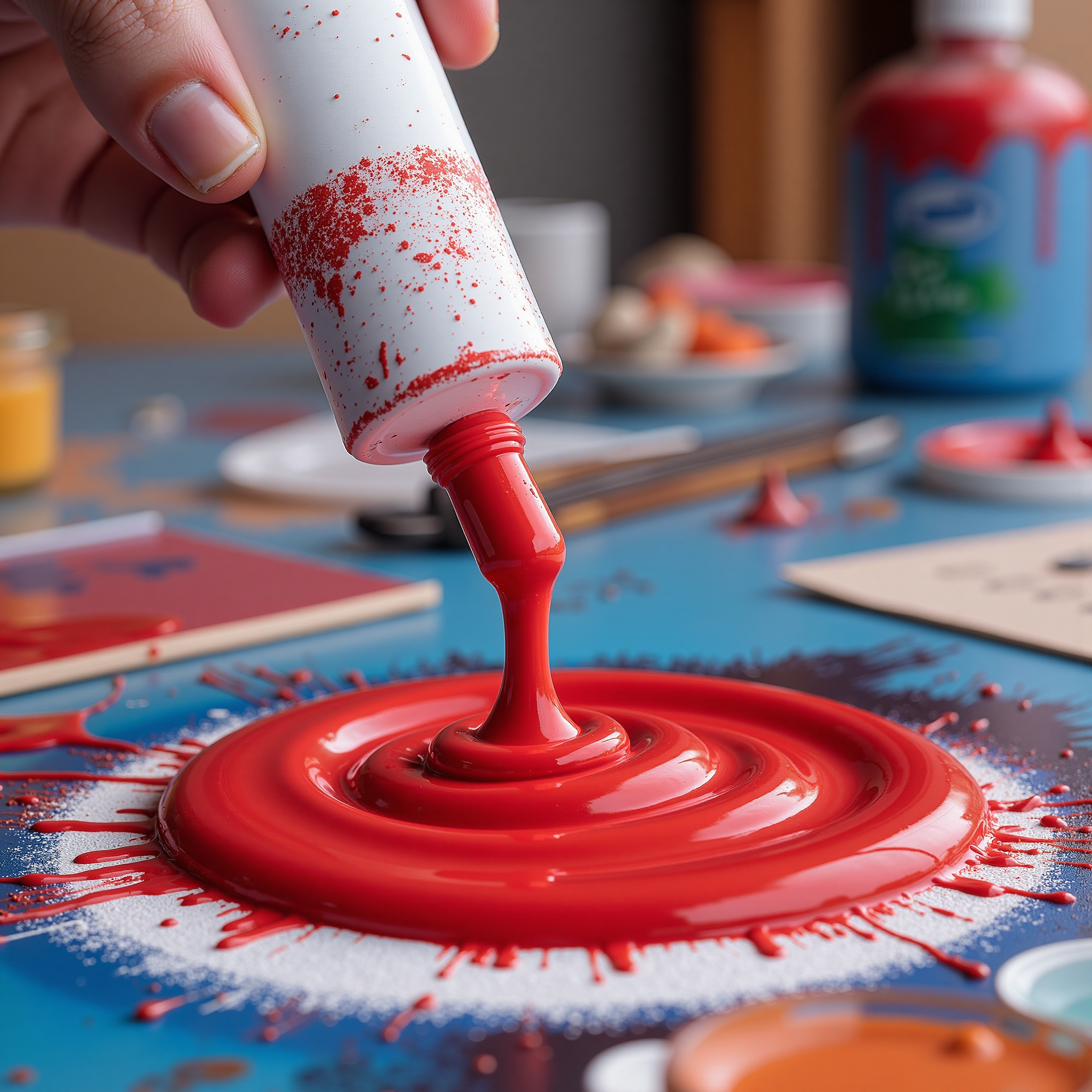 Pigment Red 57:1 coating application